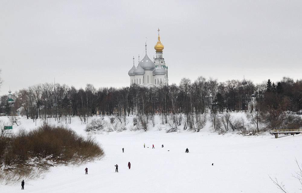 Природа храм зима Вологда